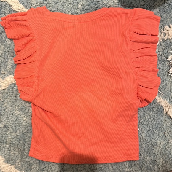 NEW ZARA RUFFLE TOP - Picture 2 of 2